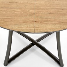 Apaļš izvelkams koka galds MORETTI